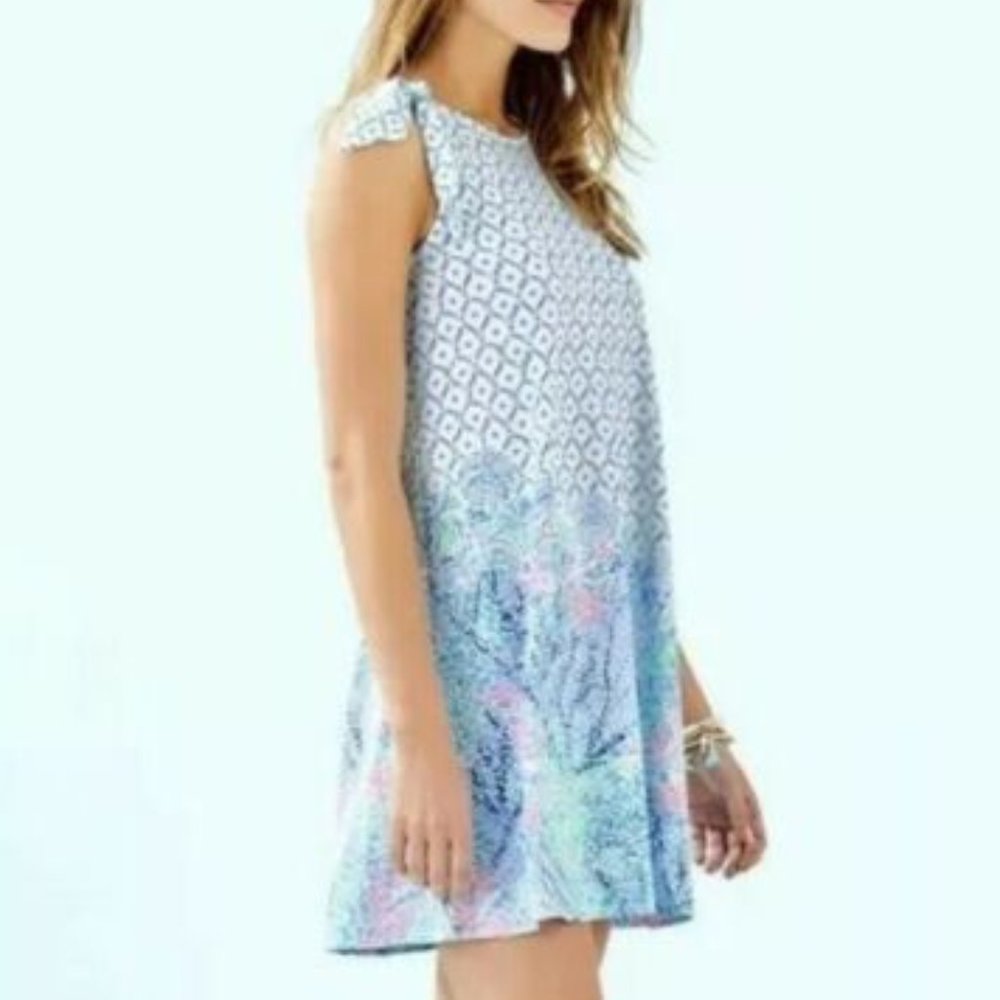 NWOT Lilly Pulitzer Multi Sea La Vie Engineered Dr